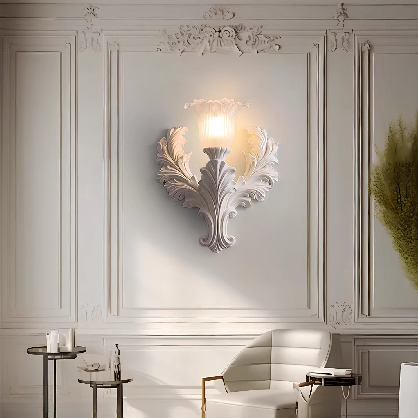 Lampu dinding ukiran bunga unt - Home Improvement Background ulasan dan harga