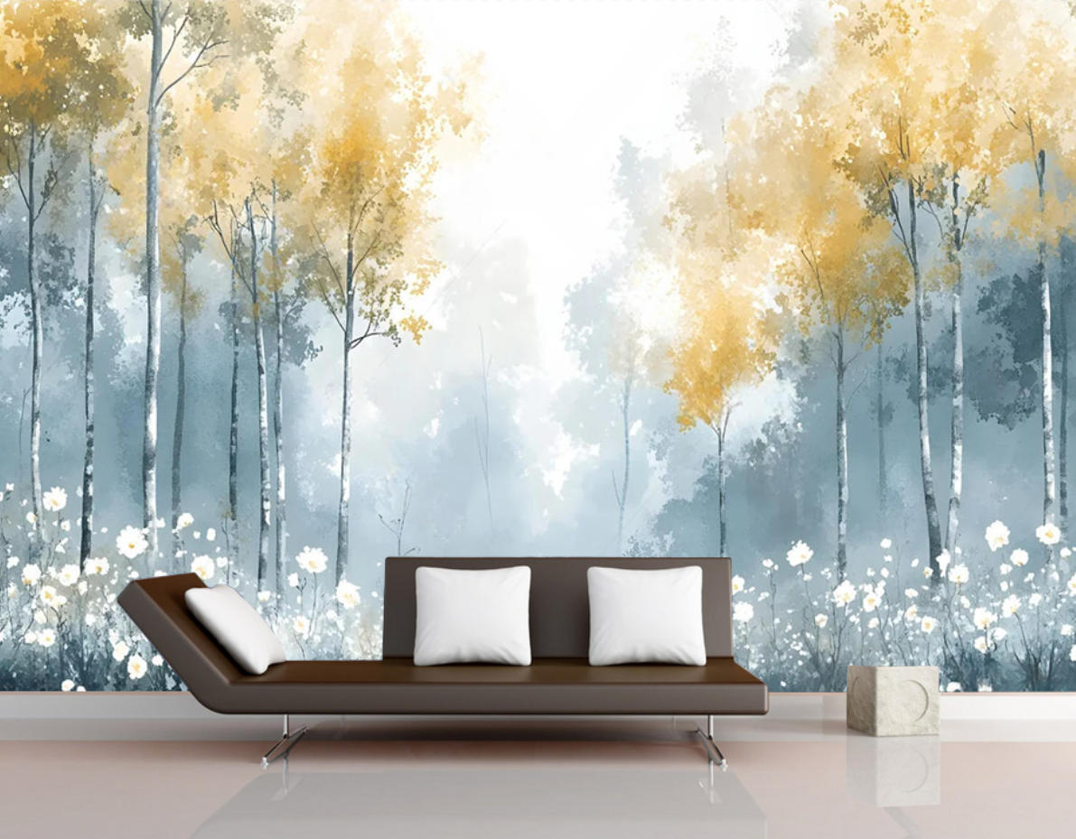 Wallpaper Hutan Hijau Kustom u - Home Improvement Background ulasan dan harga