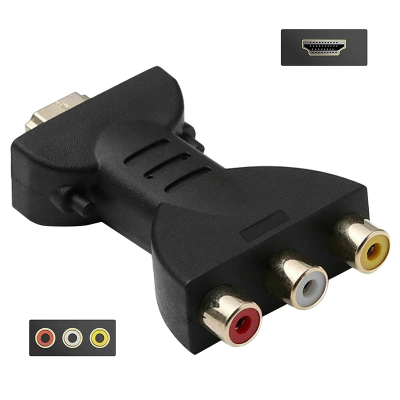 Adaptor Komposit AV Ke HDTV 3  - Home Improvement Dvd ulasan dan harga