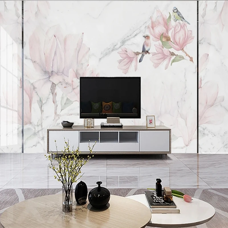 Wallpaper Pola Marmer Burung B - Home Improvement Background ulasan dan harga