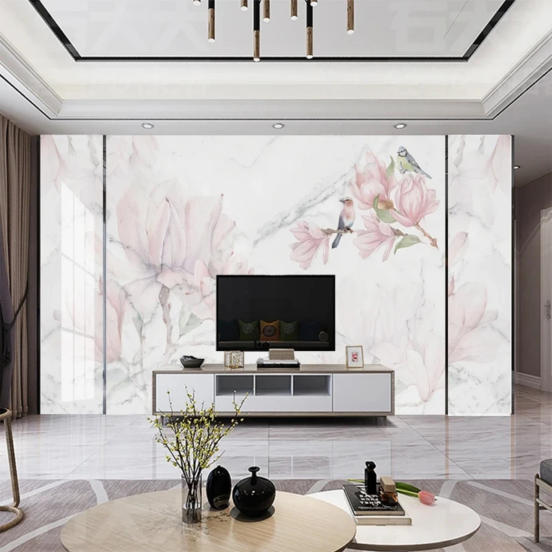 Wallpaper Pola Marmer Burung B - Home Improvement Background ulasan dan harga