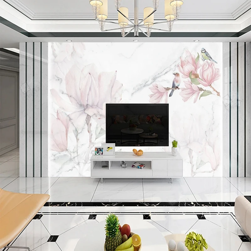 Wallpaper Pola Marmer Burung B - Home Improvement Background ulasan dan harga
