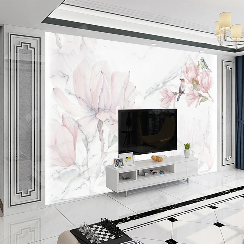 Wallpaper Pola Marmer Burung B - Home Improvement Background ulasan dan harga
