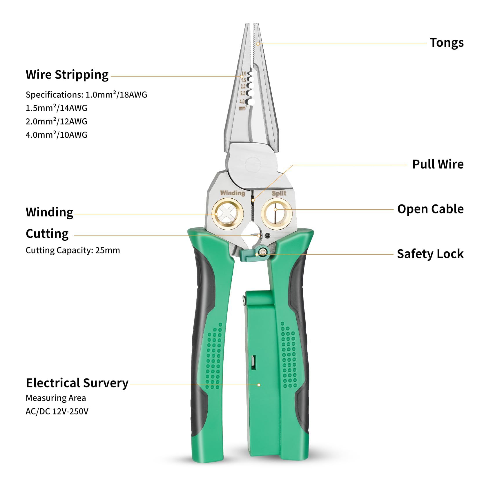 Tang Pengupas Kabel Multifungs - Home Improvement Cast ulasan dan harga